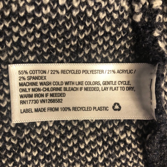 a new day Navy Plaid Sweater Knit Mini Skirt Size 2X NWOT - Picture 8 of 10